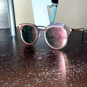 Pink Cateye Sunglasses